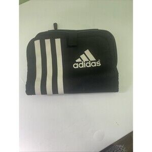 Adidas Hanging Travel Toiletry Bag Organizer Tote Black White
